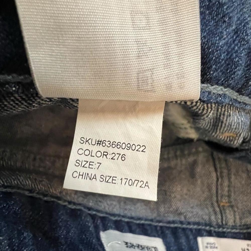 Hollister Denim Ultra High Rise Mini Skirt Size 7 - Picture 3 of 8